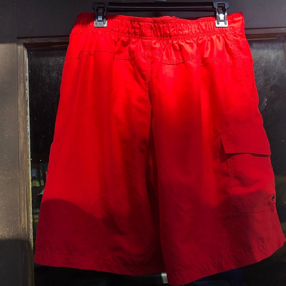 66 Cool Men's Red Cargo short Pant Size Medium